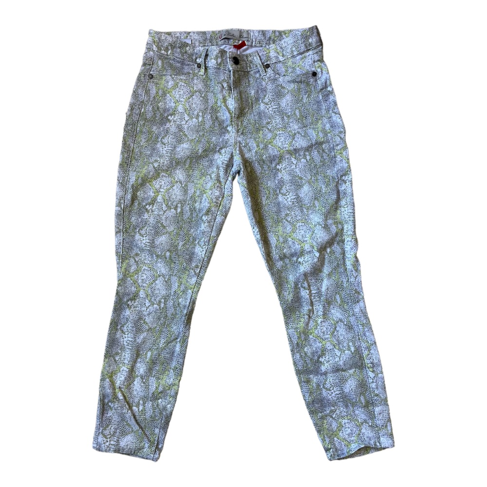 CJ by Cookie Johnson Snake Pattern Jeans/leggings Woman Size 28